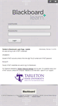 Mobile Screenshot of blackboardlearn.tarleton.edu